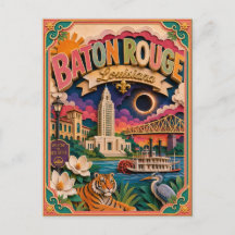 PopCut Staaten Baton Rouge Louisiana Papierkunst