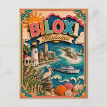 PopCut Staaten Biloxi Mississippi Papierkunst