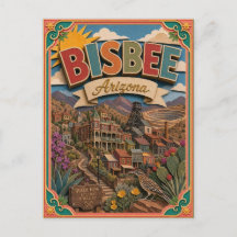 PopCut Staaten Bisbee Arizona Papierkunst