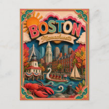 PopCut Staaten Boston Massachusetts Papierkunst