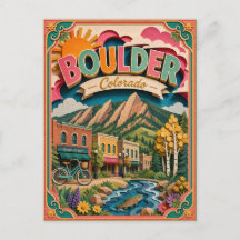 PopCut Staaten Boulder Colorado Papier Kunst