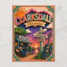 PopCut Staaten Clarksdale Mississippi Papierkunst