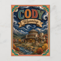 PopCut Staaten Cody Wyoming Papierkunst