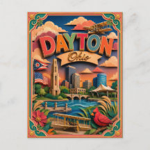 PopCut Staaten Dayton Ohio Papierkunst