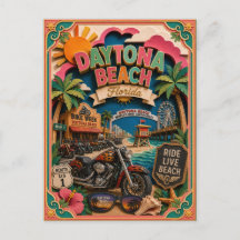 PopCut Staaten Daytona Beach Florida Papierkunst