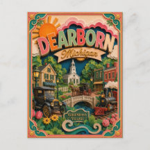 PopCut Staaten Dearborn Michigan Papierkunst