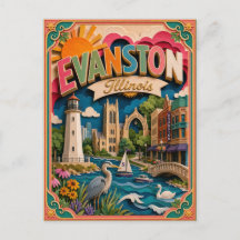 PopCut Staaten Evanston Illinois Papierkunst
