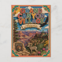 PopCut Staaten Grand Canyon Village Arizona Kunst