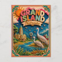 PopCut Staaten Grand Island Nebraska Papierkunst