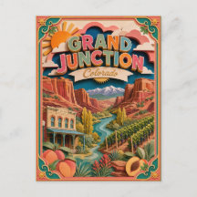 PopCut Staaten Grand Junction Colorado Papierkunst