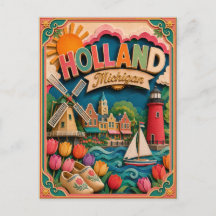 PopCut Staaten Holland Michigan Papierkunst