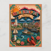 PopCut Staaten Kennebunkport Maine Papierkunst