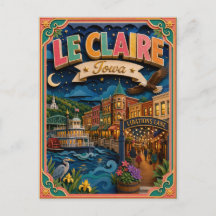 PopCut Staaten Le Claire Iowa Papierkunst