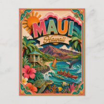 PopCut Staaten Maui Hawaii Papierkunst