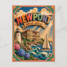 PopCut Staaten Newport Rhode Island Papierkunst