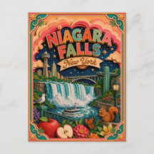 PopCut Staaten Niagara Falls New York Papierkunst
