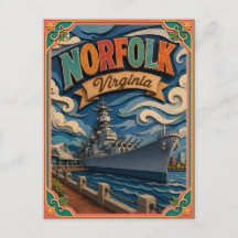 PopCut Staaten Norfolk Virginia Papierkunst