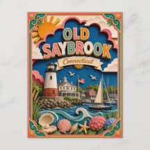 PopCut Staaten Old Saybrook Connecticut Papierkuns