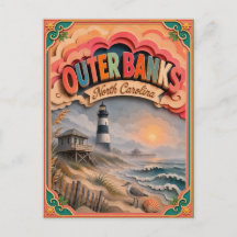 PopCut Staaten Outer Banks North Carolina Papierku