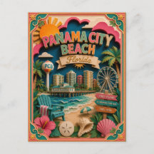 PopCut Staaten Panama City Beach Florida Papierkun