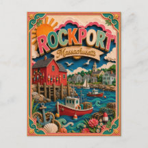 PopCut Staaten Rockport Massachusetts Papierkunst