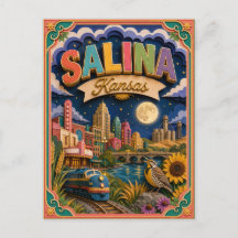 PopCut Staaten Salina Kansas Papierkunst