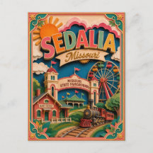 PopCut Staaten Sedalia Missouri Papierkunst