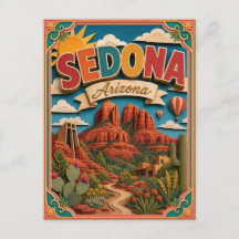 PopCut Staaten Sedona Arizona Papier Kunst