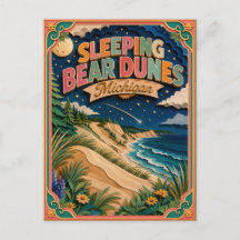 PopCut Staaten Sleeping Bear Dunes Michigan Kunst