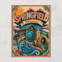 PopCut-Staaten Springfield Missouri Papierkunst