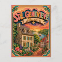 PopCut Staaten Ste. Genevieve Missouri Papierkunst