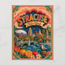 PopCut Staaten Syracuse New York Papierkunst