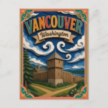 PopCut-Staaten Vancouver Washington Papierkunst