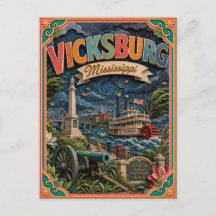 PopCut Staaten Vicksburg Mississippi Papierkunst