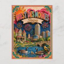 PopCut Staaten West Des Moines Iowa Papierkunst