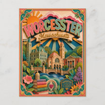 PopCut Staaten Worcester Massachusetts Papierkunst