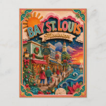 PopCut States Bay St. Louis Mississippi Papierkuns