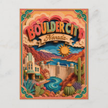 PopCut States Boulder City Nevada Papierkunst