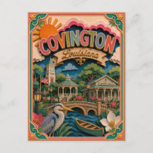PopCut States Covington Louisiana Papierkunst