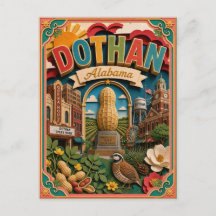 PopCut States Dothan Alabama Papierkunst
