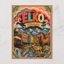 PopCut States Elko Nevada Papierkunst
