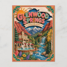PopCut States Glenwood Springs Colorado Papierkuns