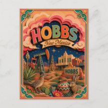 PopCut States Hobbs New Mexico Papierkunst
