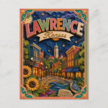 PopCut States Lawrence Kansas Papierkunst