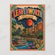 PopCut States Leavenworth Kansas Papierkunst
