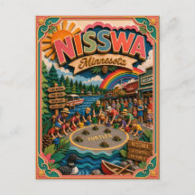 PopCut States Nisswa Minnesota Papierkunst
