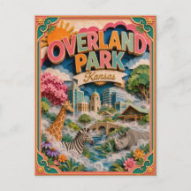 PopCut States Overland Park Kansas Papierkunst