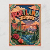 PopCut States Portland Oregon Papierkunst