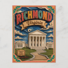 PopCut States Richmond Virginia Papierkunst