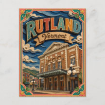 PopCut States Rutland Vermont Papierkunst